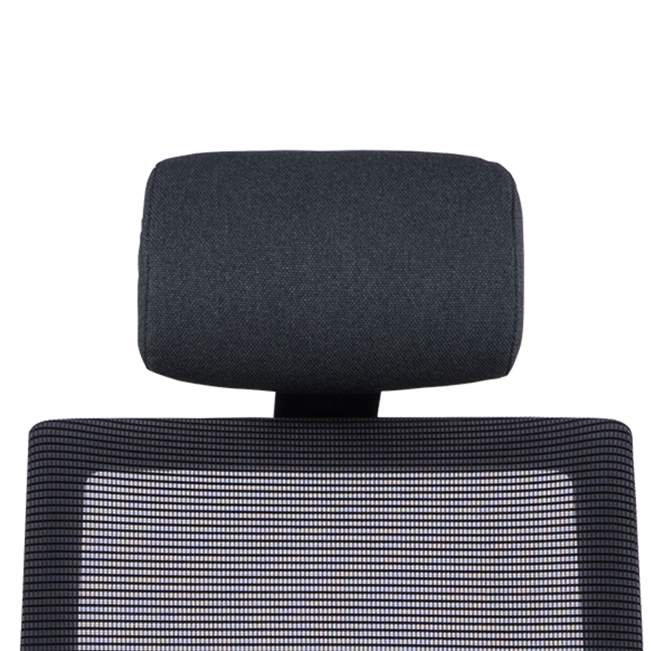Q2 Fabric Headrest Jet Black
